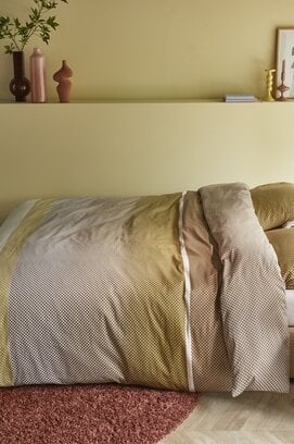 Beddinghouse Dekbedovertrek Elvi Goud 240x200/220 cm