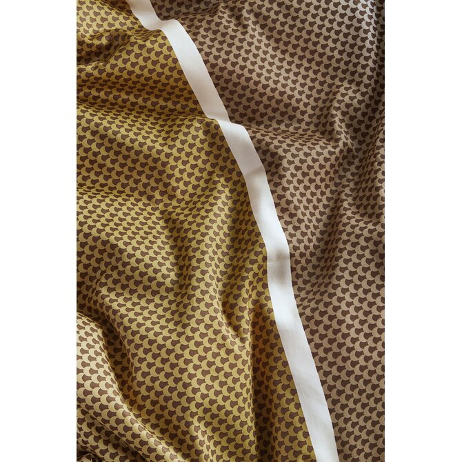 Beddinghouse Dekbedovertrek Elvi Goud 240x200/220 cm