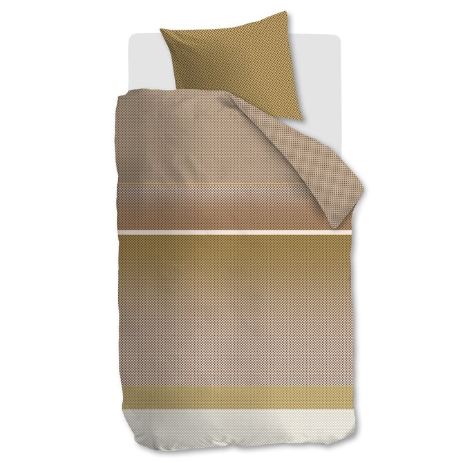 Beddinghouse Dekbedovertrek Elvi Goud 240x200/220 cm
