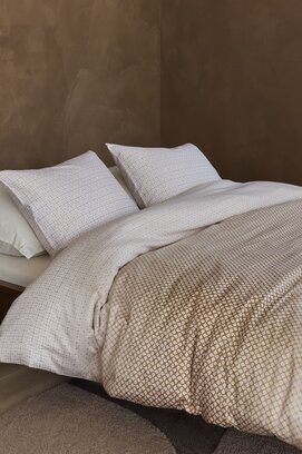 Beddinghouse Dekbedovertrek Nadine Zand 260x200/220 cm