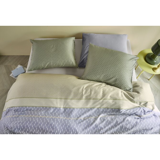 Beddinghouse Dekbedovertrek Archer Groen 260x200/220 cm