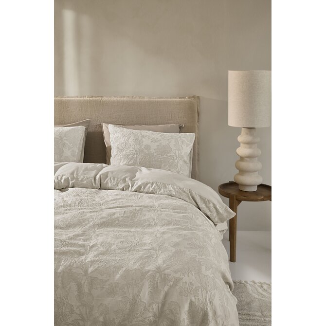 Beddinghouse Dekbedovertrek Linn Naturel 200x200/220 cm