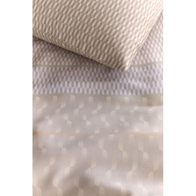 Beddinghouse Dekbedovertrek Archer Zand 260x200/220 cm