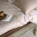 Beddinghouse Beddinghouse Dekbedovertrek Archer Zand 140x200/220 cm