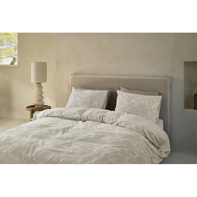 Beddinghouse Dekbedovertrek Linn Naturel 240x200/220 cm