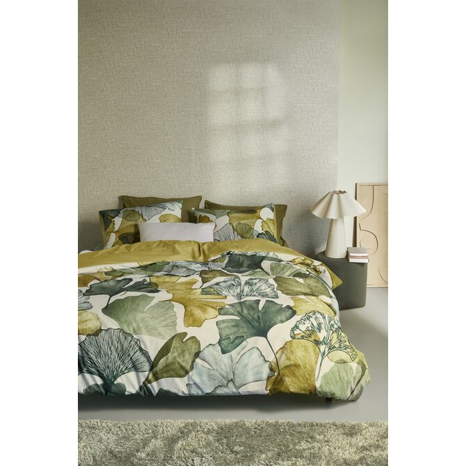 Beddinghouse Dekbedovertrek Suma Groen 140x200/220 cm