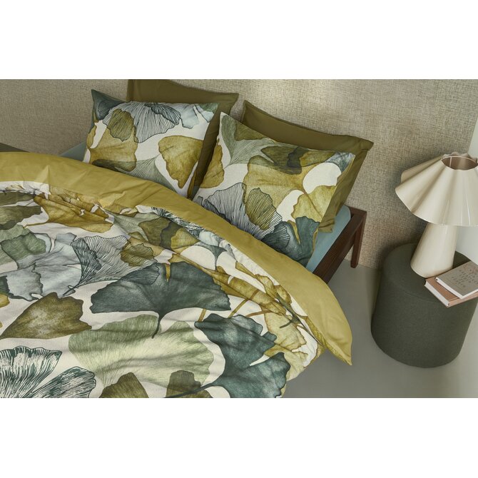 Beddinghouse Dekbedovertrek Suma Groen 140x200/220 cm