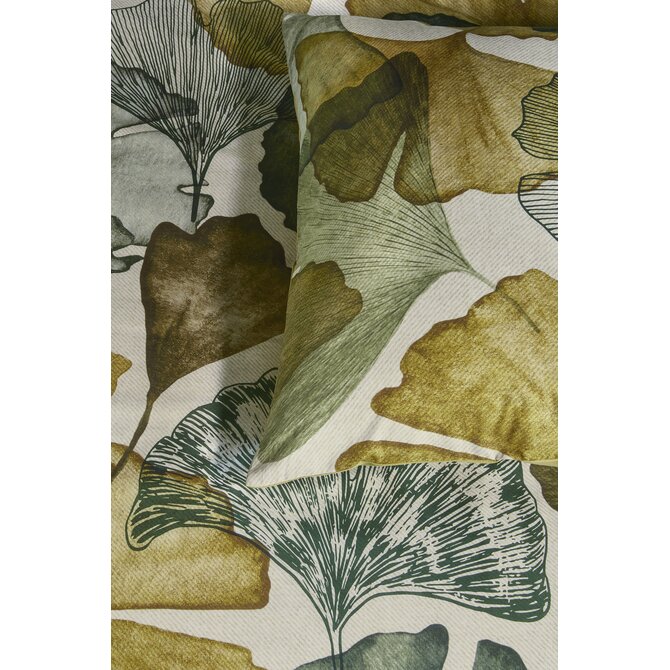 Beddinghouse Dekbedovertrek Suma Groen 140x200/220 cm