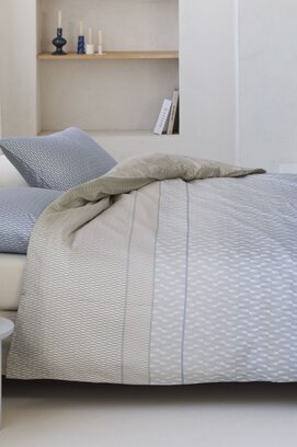 Beddinghouse Dekbedovertrek Archer Blauw 240x200/220 cm