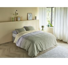 Beddinghouse Dekbedovertrek Archer Groen 200x200/220 cm