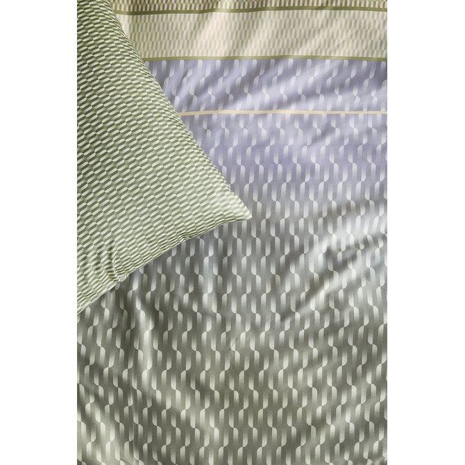 Beddinghouse Dekbedovertrek Archer Groen 200x200/220 cm