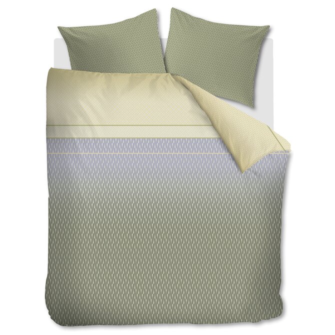 Beddinghouse Dekbedovertrek Archer Groen 200x200/220 cm