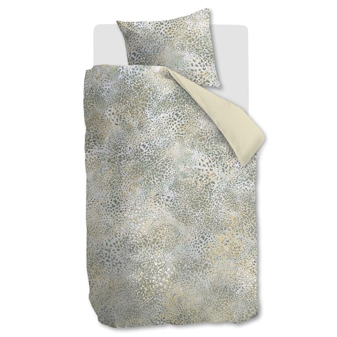 Beddinghouse Dekbedovertrek Sia Groen 260x200/220 cm