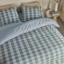 Beddinghouse Beddinghouse Dekbedovertrek Marre Blauw Groen 200x200/220 cm
