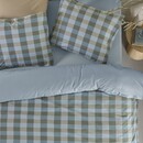 Beddinghouse Beddinghouse Dekbedovertrek Marre Blauw Groen 200x200/220 cm