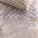 Beddinghouse Beddinghouse Dekbedovertrek Archer Zand 200x200/220 cm