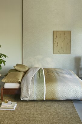 Beddinghouse Dekbedovertrek Elvi Groen 260x200/220 cm