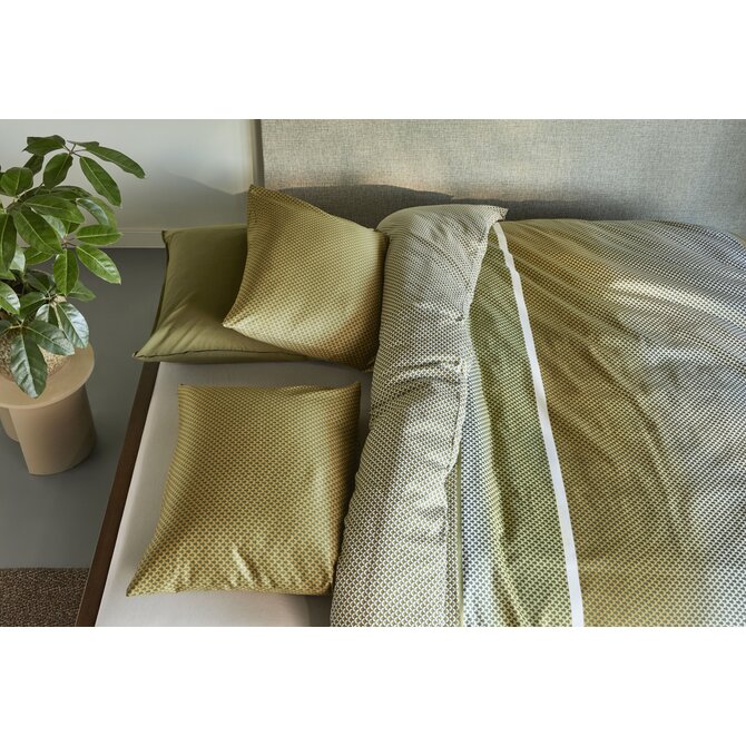 Beddinghouse Dekbedovertrek Elvi Groen 260x200/220 cm