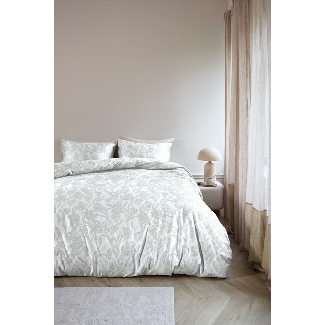 Beddinghouse Dekbedovertrek Irys Zand 240x200/220 cm