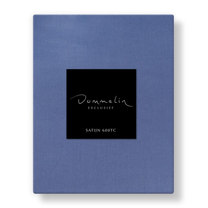 Dommelin Topper Hoeslaken Uni Satijn 600TC 741 Celestien 140x200/9
