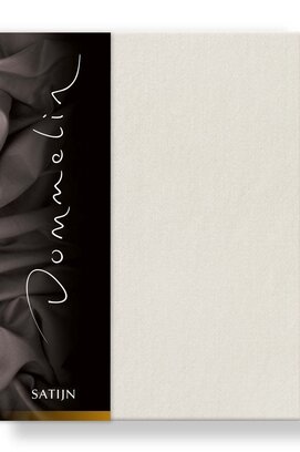 Dommelin Hoeslaken Uni Satijn 300TC 516 Beige 200x200/30