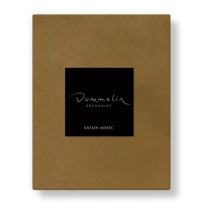 Dommelin Topper Hoeslaken Uni Satijn 600tc 743 Saffraan 200x220/9