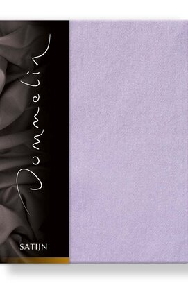 Dommelin Hoeslaken Uni Satijn 300TC 581 Lila 100x200/30