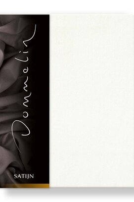 Dommelin Hoeslaken Uni Satijn 300TC 528 Ecru 210x220/30