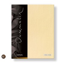 Dommelin Hoeslaken Uni Satijn 300TC 532 Lichtgeel 160x200/30