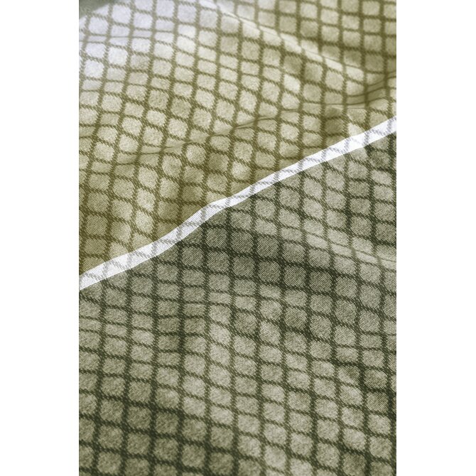 Beddinghouse Dekbedovertrek Riven Groen 140x200/220 cm