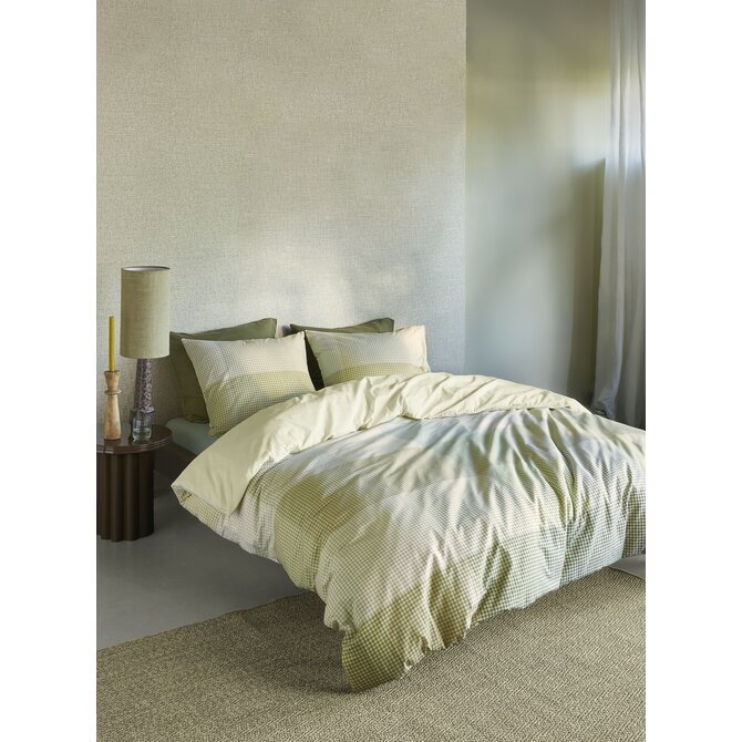 Beddinghouse Dekbedovertrek Zira Groen 140x200/220 cm
