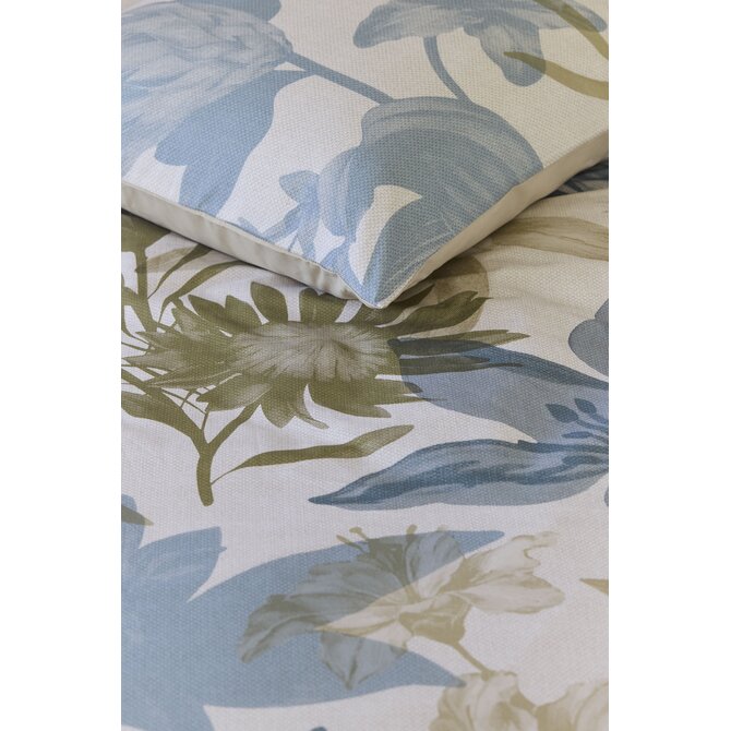 Beddinghouse Dekbedovertrek Flori Blauw 140x200/220 cm