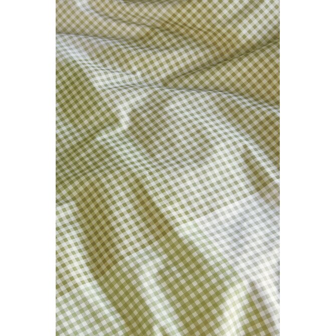 Beddinghouse Dekbedovertrek Zira Groen 200x200/220 cm