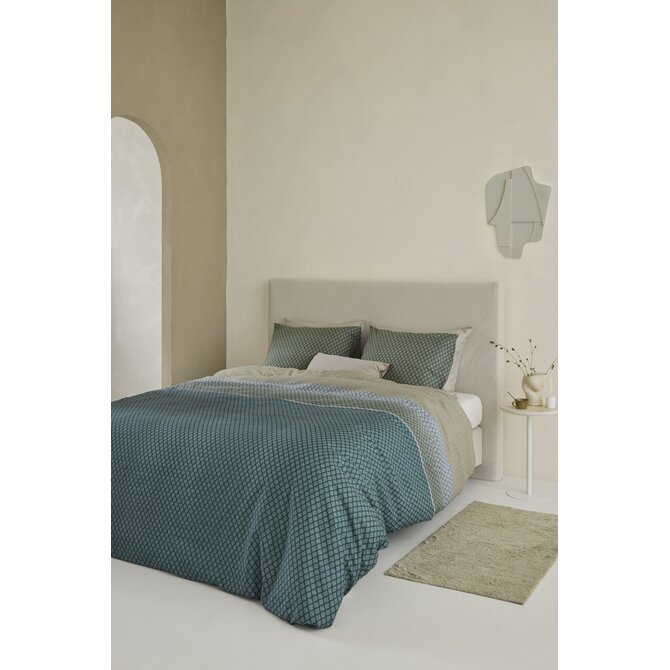 Beddinghouse Dekbedovertrek Riven Blauw 240x200/220 cm