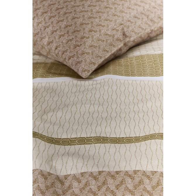 Beddinghouse Dekbedovertrek Hilde Naturel 240x200/220 cm
