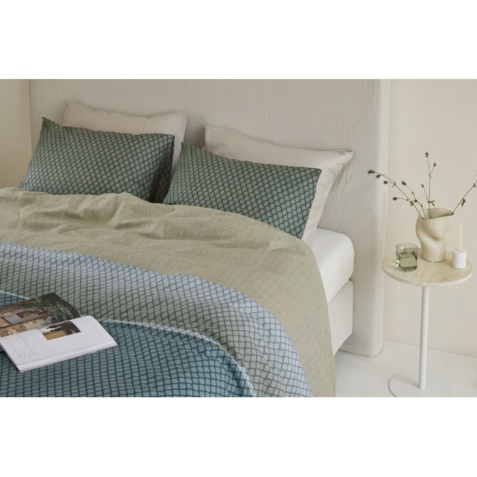 Beddinghouse Dekbedovertrek Riven Blauw 140x200/220 cm