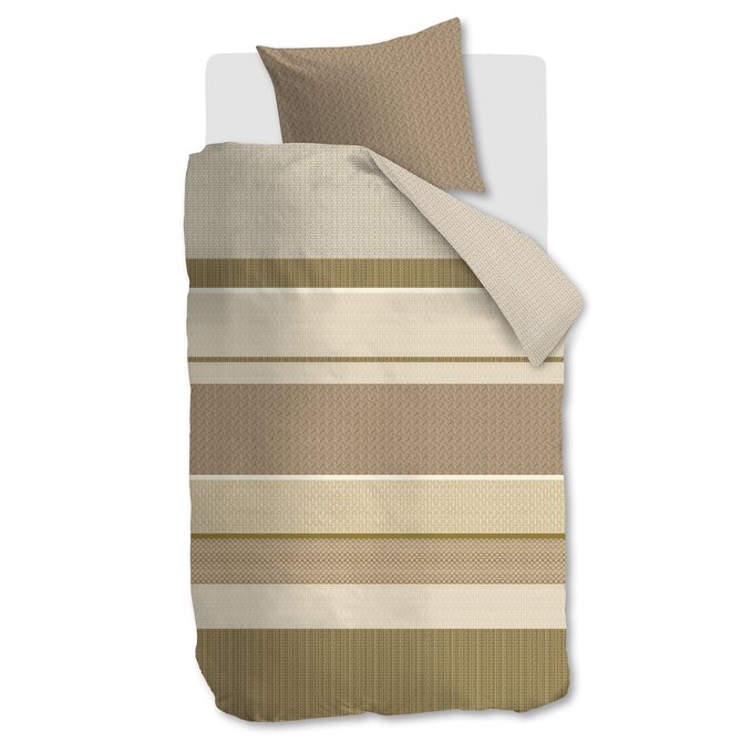 Beddinghouse Dekbedovertrek Hilde Naturel 200x200/220 cm