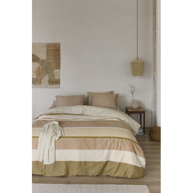 Beddinghouse Dekbedovertrek Hilde Naturel 140x200/220 cm