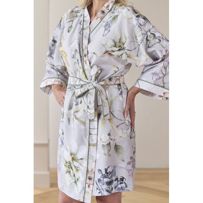 Kardol by Beddinghouse Branche Kimono Grey Green S/M