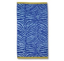 KAAT Amsterdam Strandlaken Zayda Blauw 100x180 cm