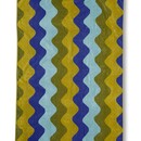 KAAT Amsterdam KAAT Amsterdam Strandlaken Waves Blauw Groen 100x180 cm