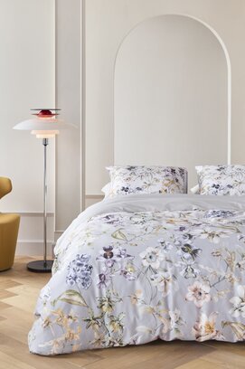 Kardol by Beddinghouse Dekbedovertrek Branche Grey Green 260x200/220 cm