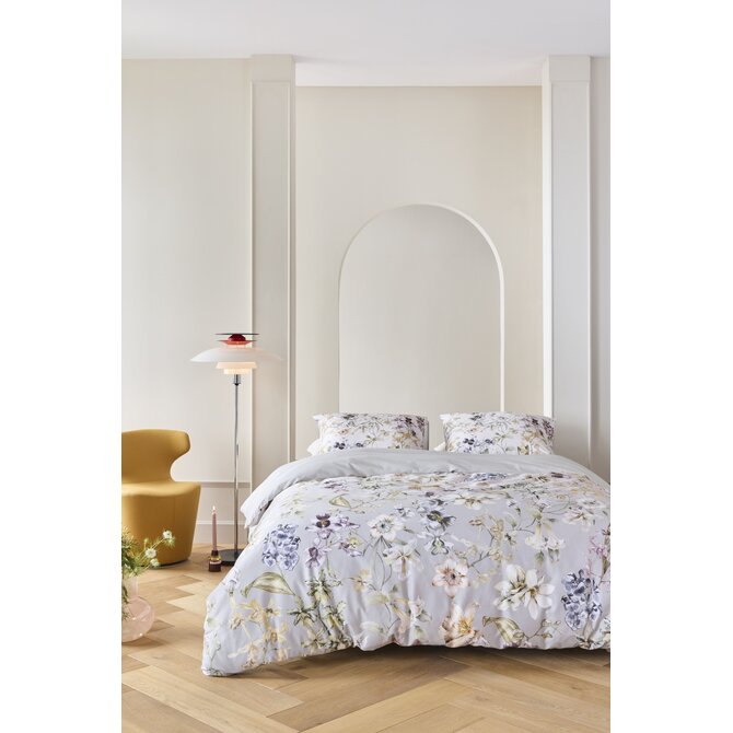 Kardol by Beddinghouse Dekbedovertrek Branche Grey Green 260x200/220 cm