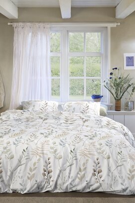 Ariadne at Home Dekbedovertrek Silent Wit 240x200/220 cm