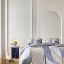 Kardol by Beddinghouse Kardol by Beddinghouse Dekbedovertrek Archi Blauwgrijs 200x200/220 cm