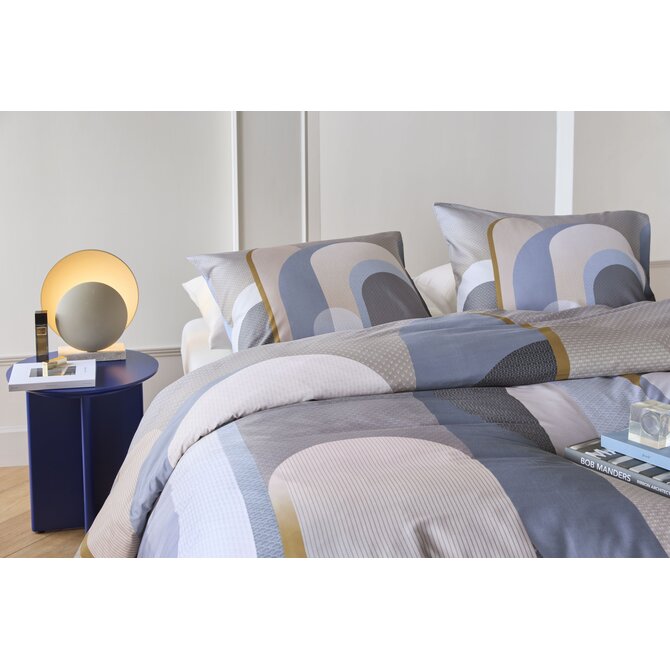 Kardol by Beddinghouse Dekbedovertrek Archi Blauwgrijs 260x200/220 cm