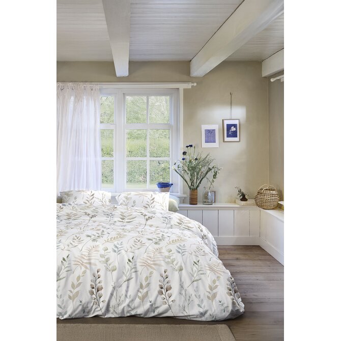 Ariadne at Home Dekbedovertrek Silent Wit 260x200/220 cm