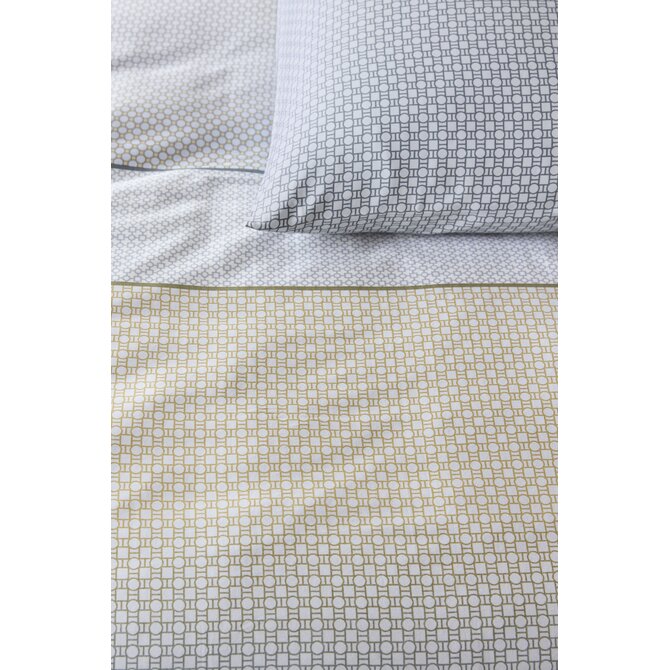 Kardol by Beddinghouse Dekbedovertrek Connection Groen 200x200/220 cm