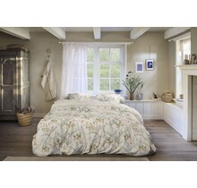 Ariadne at Home Dekbedovertrek Luster Perzik 140x200/220 cm