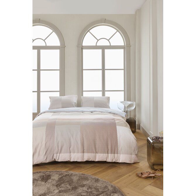 Kardol by Beddinghouse Dekbedovertrek Digital Weave Grey Green 260x200/220 cm